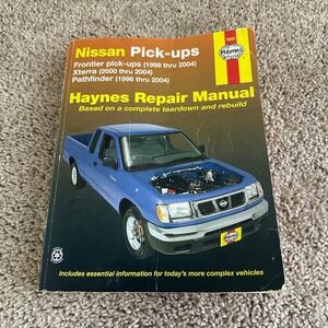 Haynes Nissan Frontier Xterra Pathfinder Repair Manual 1996-2004 72031 Paperback